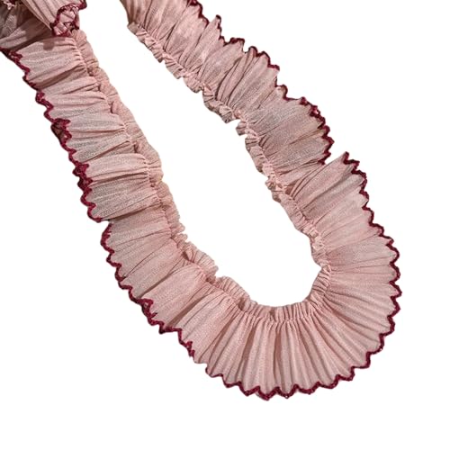 3 cm breiter Chiffon-Stoff mit Hahnentritt-Spitzen-Designs, plissierte Spitze für Hochzeit und Kleidung, Nähen, Dekoration, Bastelbedarf 3 cm breiter Chiffon-Stoff mit Hahnentritt-Spitzen-Designs, plissierte Spitze für Hochzeit und Kleidung, Nähen, Dekoration, Bastelbedarf von ZwaitL