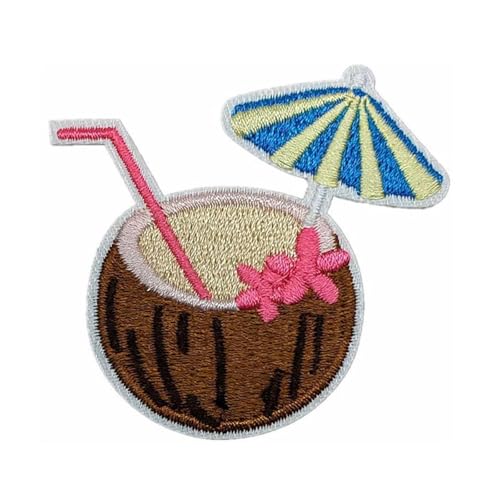 Aufnäher zum Aufbügeln mit Strandmotiven, bestickt, zum Aufbügeln, für Kleidung, Taschen, T-Shirts, Rucksäcke, Hüte Aufnäher zum Aufbügeln mit Strandmotiven, bestickt, zum Aufbügeln, für Kleidung, Taschen, T-Shirts, Rucksäcke, Hüte von ZwaitL
