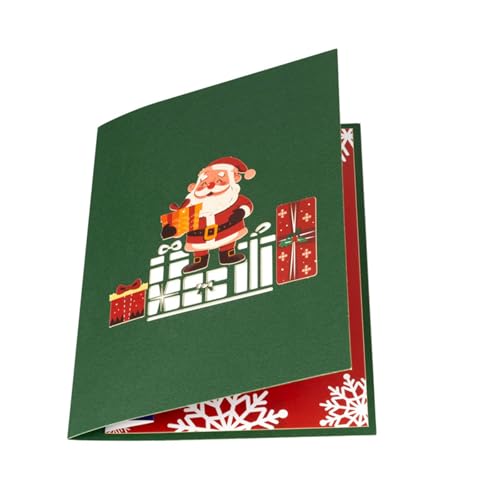 Elegante 3D-Weihnachtsgrußkarten "Pleased Wishes" mit 3D-Popup-Weihnachtskarten, Umschlägen zum Verschenken im Lieferumfang enthalten Elegante 3D-Weihnachtsgrußkarten "Pleased Wishes" mit 3D-Popup-Weihnachtskarten, Umschlägen zum Verschenken im Lieferumfang enthalten von ZwaitL