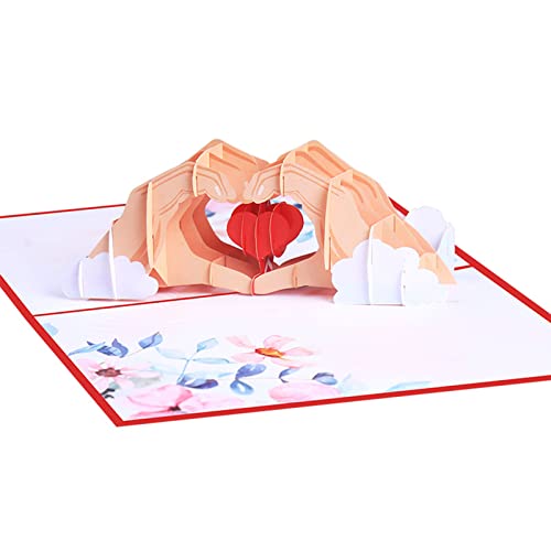 Herz-Valentinstag-Handschrift-Karte, Zubehör für Weihnachten, Neujahr, Feiertagsparty Herz-Valentinstag-Handschrift-Karte, Zubehör für Weihnachten, Neujahr, Feiertagsparty von ZwaitL
