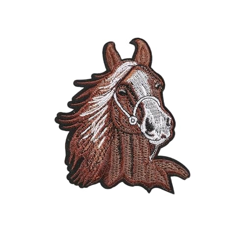 Pferdekopf-Flicken zum Aufbügeln, Tier-Reparaturflicken für Ponys, zum Aufnähen, für Kleidung, Jeans, Hüte, Rucksäcke Pferdekopf-Flicken zum Aufbügeln, Tier-Reparaturflicken für Ponys, zum Aufnähen, für Kleidung, Jeans, Hüte, Rucksäcke von ZwaitL