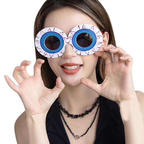 ZwaitL Lustige Halloween-Brille, Party-Cosplay-Brille, Dekoration, Zubehör, dekorative Brille, Rahmen, Kostüm-Brillen von ZwaitL