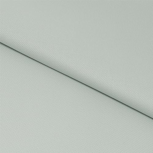 Zweigart, Aida-Zählstoff, 14-fädig, Grau (Confederate Grey), grau, 110cm x 50cm von Zweigart