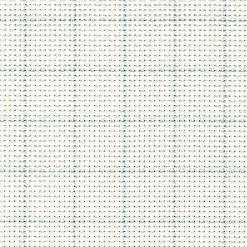 Zweigart White Easy Count (1219) 16 Easy Count Fat Quarter Aida, 55 cm x 50 cm von Zweigart