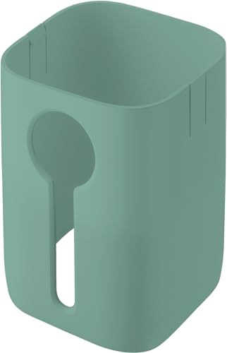 ZWILLING FRESH & SAVE CUBE Cover für Box Größe 2S, Schutz vor Sonnenlicht, Füllstandanzeige, BPA-freier Kunststoff, salbeigrün, Grün von Zwilling