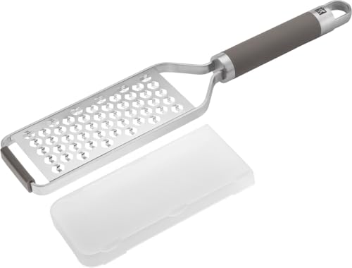 ZWILLING Pro Reibe, Medium, Länge: 34 cm, Rostfreier Edelstahl, Rutschfester und ergonomischer Griff, Grau von Zwilling