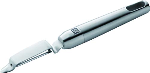 Zwilling 375020000 Twin Pure steel Pendelschäler, Satinierter Edelstahl, spülmaschinengeeignet, 205 mm von Zwilling