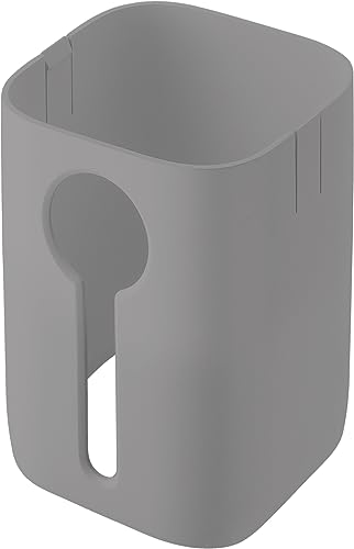 ZWILLING FRESH & SAVE CUBE Cover für Box Größe 2S, Schutz vor Sonnenlicht, Füllstandanzeige, BPA-freier Kunststoff, Farbe Grau von Zwilling