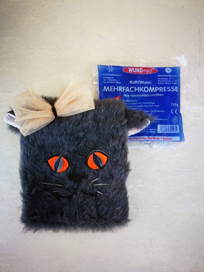 Seelentröster, Kitty, Cat, Kalt/Warm Akku, Katze, Geschenk Für Kinder von Zwillingsgarn