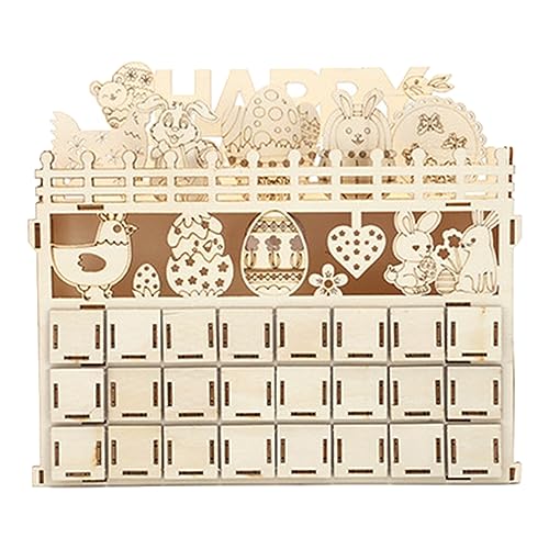 Zxfdsfdbnm Halloween Holz Puzzled Schublade Ornament Süßigkeiten Schubladen Holz Für Home Festival Baby Shower Party Dekoration Supplies von Zxfdsfdbnm