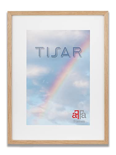 aFFa frames Tisar bilderrahmen Holz, photo frame, holzrahmen, Rahmen aus Holz mit Acrylglas, Eiche bilderrahmen 30x40 cm von aFFa frames