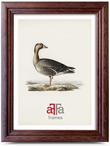 aFFa frames - Retro Bilderrahmen Holz, the frame, holzrahmen für Bilder, Fotos, bilderrahmen 15x21 cm Braun von aFFa frames