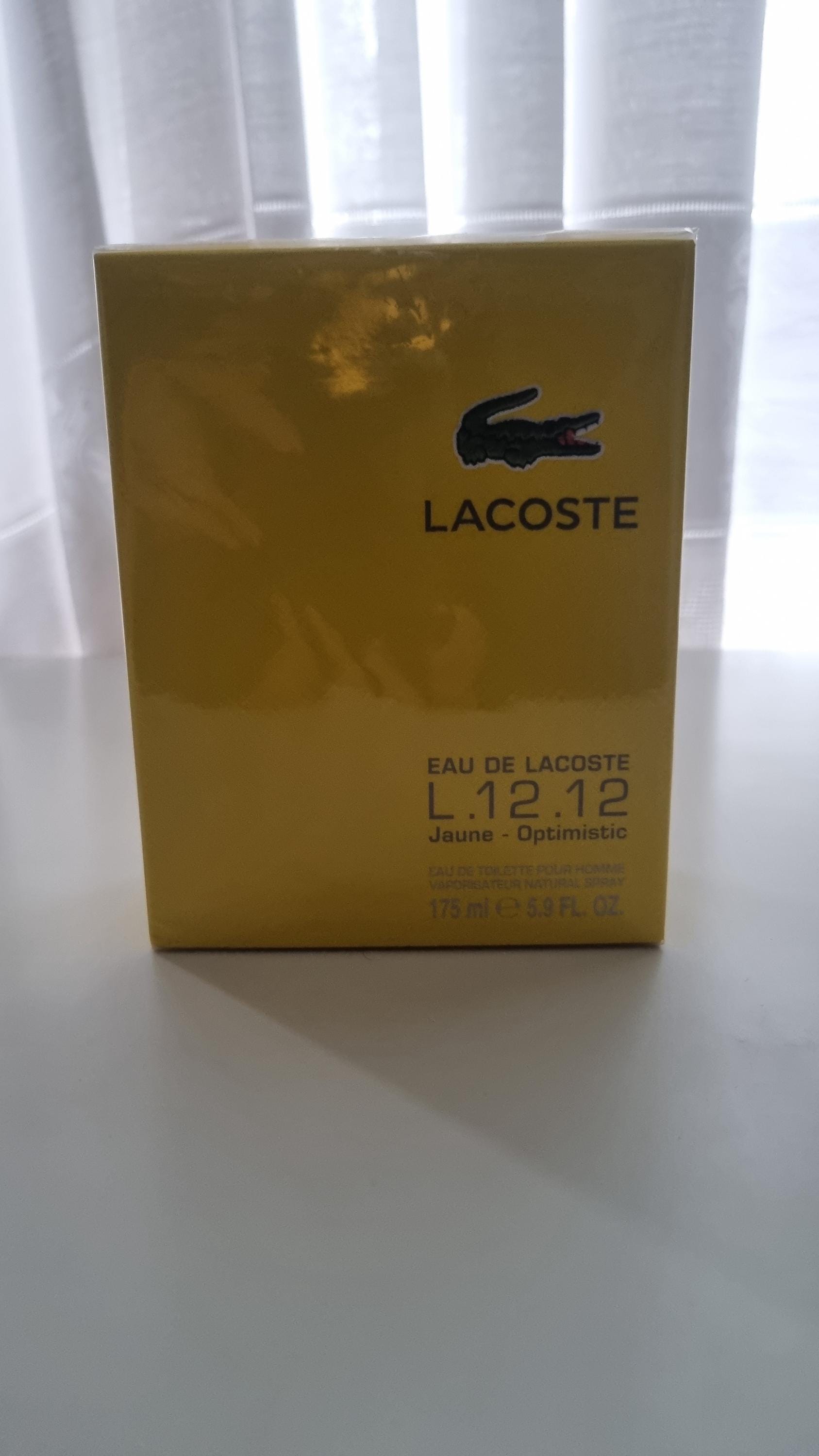 Lacoste Eau De L.12.12 Jaune Optimistic Toilette 175Ml von aam0604