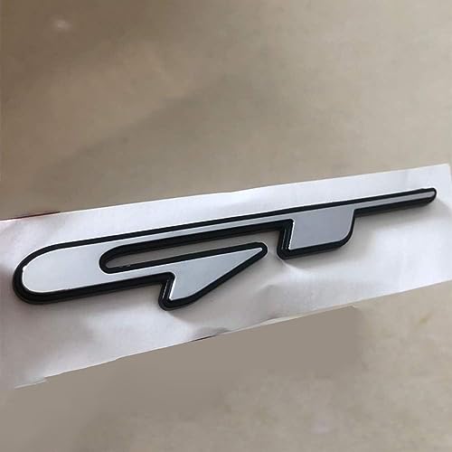 abrupt Logo Auto Emblem für Peugeot 206 308 GT Line, Abzeichen Logo Buchstaben Wort Emblem Aufkleber, Zeichen Emblem Logo Abzeichen Sticker Abziehbilder von abrupt