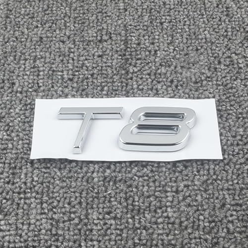 abrupt Logo Auto Emblem für Volvo AWD T3 T4 T5 T6 T8 B3 B4 B5 B6 V8, Abzeichen Logo Buchstaben Wort Emblem Aufkleber, Zeichen Emblem Logo Abzeichen Sticker Abziehbilder,F von abrupt