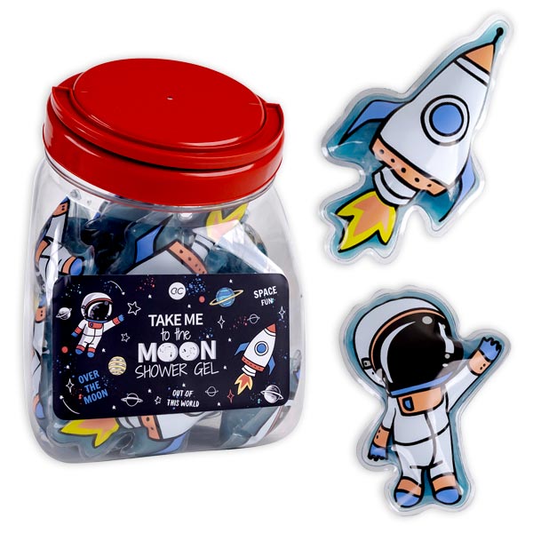 Astronauten Mini-Duschgel im Großpack, 24 Stück von accentra GmbH & Co. KG