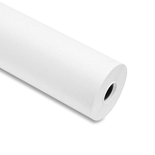 Plotter-Rolle 91,4 cm x 50 m, 90 g/m2, Kern 50, weißes Papier, A0 für HP und Epson Plotter von adigraf.net