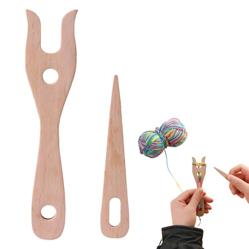 2 Stück Strickgabel,Strickgabel Für Kinder,Strickmaschine,Stricken für Kinder,Kinder Gabel,Holzgabeln,Strick Pferd. 2 Stück Strickgabel,Strickgabel Für Kinder,Strickmaschine,Stricken für Kinder,Kinder Gabel,Holzgabeln,Strick Pferd. von afhgdjr