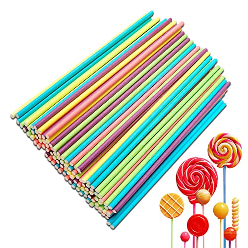 aghoer Cake Pop Stiel, 300 Stück Cake Pop Stiele Set, Cakepopstiel, Cake Pop Sticks, für Bonbons, Backen DIY, Tortendekoration von aghoer