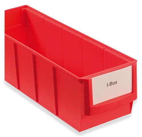 aidB Etiketten Schmal, 120 Stück, zur Beschriftung der Industriebox S (70 x 41 mm) von aidB