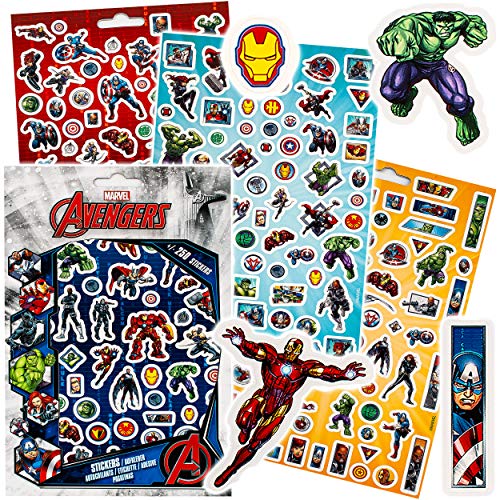 alles-meine.de GmbH 3 * über 250 TLG. XL Set - Aufkleber/Sticker - Avengers - selbstklebend - Stickerblock - für Mädchen & Jungen - Stickerset Kinder - z.B. für Stickeralbum .. von alles-meine.de GmbH