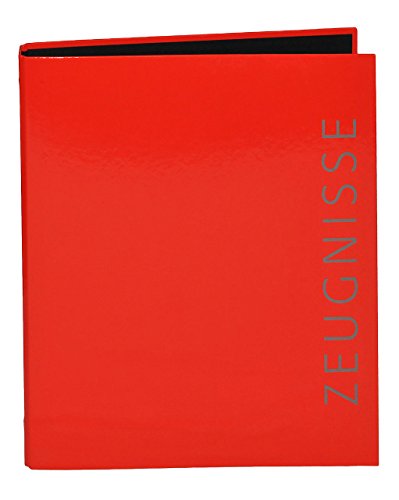 Ringbuch/Sammelordner " Zeugnisse " ROT A4 - für Dokumente/Zeugnis/Zeugnisheft/Dokumentenmappe/Zeugnismappe/Zeugnisordner - Ordner Ringordner - Al.. von alles-meine.de GmbH