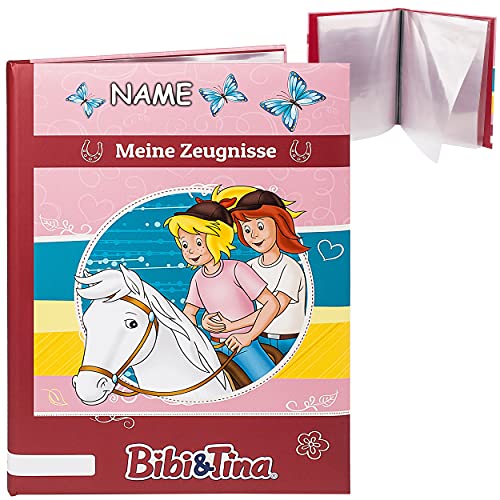 Zeugnismappe/Dokumentenmappe Motivwahl Bibi Blocksberg & Tina inkl. Name - Meine Zeugnisse gebunden - Buch mit festen Seiten - A4 - A 4 - Zeugnisbuc.. Zeugnismappe/Dokumentenmappe Motivwahl Bibi Blocksberg & Tina inkl. Name - Meine Zeugnisse gebunden - Buch mit festen Seiten - A4 - A 4 - Zeugnisbuc.. von alles-meine.de GmbH