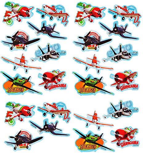 alles-meine.de GmbH 240 TLG. Set Sticker/Aufkleber - Planes - Flugzeuge Dusty - selbstklebend - für Jungen - Flugzeug Stickerset Kinder - z.B. für Stickeralbum/Figuren .. von alles-meine.de GmbH