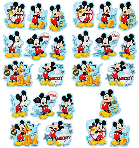 alles-meine.de GmbH 72 TLG. Set Aufkleber/Sticker - Mickey Mouse - selbstklebend - für Jungen & Mädchen - Mäuse/Maus Stickerset Kinder - z.B. für Stickeralbum/Figuren.. von alles-meine.de GmbH