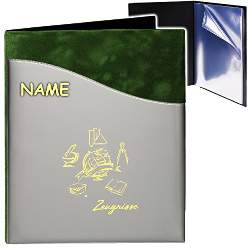 alles-meine.de GmbH A4 - Zeugnismappe/Dokumentenmappe - Zeugnisse Globus & Erde - 3D Metallic & Kunst-Leder Effekt - grün/anthrazit - inkl. Name - GEBUNDEN mit 20 f.. alles-meine.de GmbH A4 - Zeugnismappe/Dokumentenmappe - Zeugnisse Globus & Erde - 3D Metallic & Kunst-Leder Effekt - grün/anthrazit - inkl. Name - GEBUNDEN mit 20 f.. von alles-meine.de GmbH
