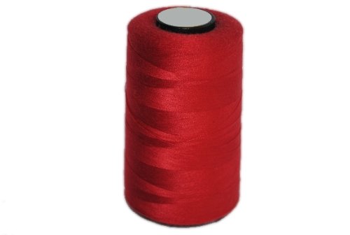 alles-meine.de GmbH Garnrolle 5000 m 5470 yds Nr. 1228 - rot Faden 100% Polyester 120 er Fäden von alles-meine.de GmbH