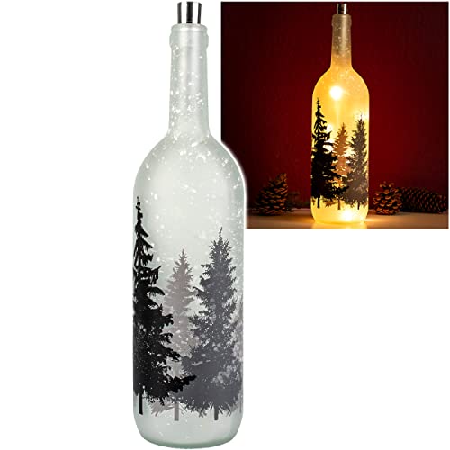 alles-meine.de GmbH Lichter Deko Verschiedene Artikel & Motive frei wählbar LICHT Dekoflasche - 10 Stück LED Weihnachten & Winter Tannenbaum - 37 cm - Flasche - Weihnacht.. von alles-meine.de GmbH