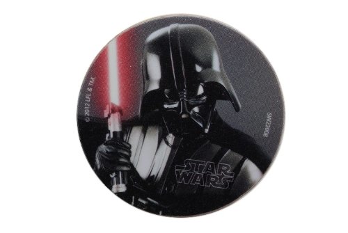 alles-meine.de GmbH Sticker Star Wars Darth Vader 5 cm PIN - Aufkleber für Textilien Stoff Metall Starwars The Clone von alles-meine.de GmbH