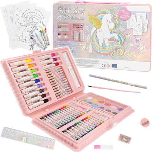 alles-meine.de GmbH XXL Stifte-Koffer - viele Motive und Sets wählbar - Malkoffer mit Stiften + Filzstifte + Sticker + Stempel + Buntstifte + Wasserfarben + Öl Pastellkreide + Wa.. alles-meine.de GmbH XXL Stifte-Koffer - viele Motive und Sets wählbar - Malkoffer mit Stiften + Filzstifte + Sticker + Stempel + Buntstifte + Wasserfarben + Öl Pastellkreide + Wa.. von alles-meine.de GmbH
