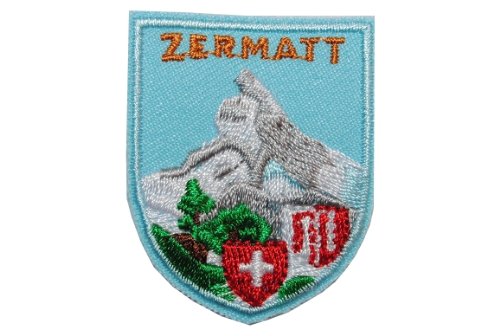 alles-meine.de GmbH Zermatt Emblem 5,8 cm * 6,8 cm BÜGELBILD Wappen groß von alles-meine.de GmbH