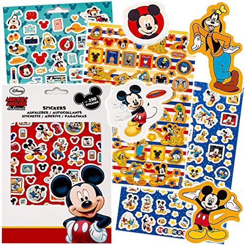 alles-meine.de GmbH über 250 TLG. XL Set - Aufkleber/Sticker - Mickey Maus - selbstklebend - Stickerblock - für Mädchen & Jungen - Stickerset Kinder - z.B. für Stickeralbum /.. von alles-meine.de GmbH