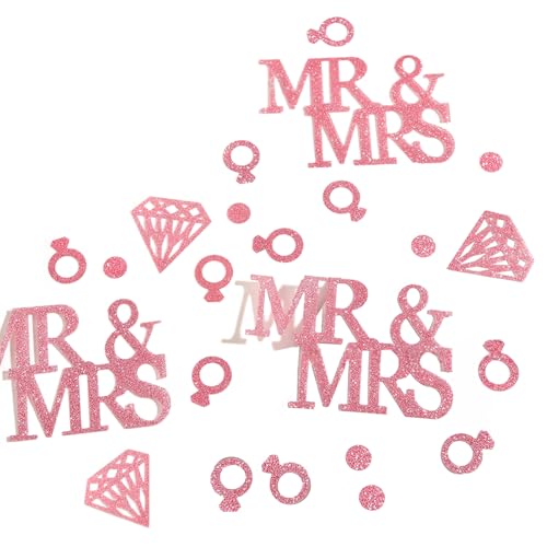 Eheringe Pailletten Konfetti für Hochzeit Brautduschen Verlobung Glitzer Konfetti zum Verpacken Scrapbooking Eheringe Pailletten Konfetti für Hochzeit Brautduschen Verlobung Glitzer Konfetti zum Verpacken Scrapbooking von alloneslife