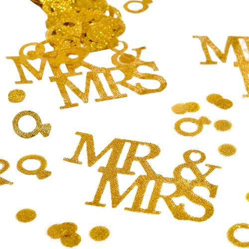 Eheringe Pailletten Konfetti für Hochzeit Brautduschen Verlobung Glitzer Konfetti zum Verpacken Scrapbooking Eheringe Pailletten Konfetti für Hochzeit Brautduschen Verlobung Glitzer Konfetti zum Verpacken Scrapbooking von alloneslife