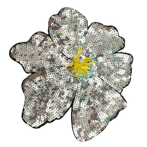 Modische Pailletten-Blumen-Applikation zum Aufnähen für Party und Hochzeit, Outfit, Kulturveranstaltungen, Kostüm-Dekoration Modische Pailletten-Blumen-Applikation zum Aufnähen für Party und Hochzeit, Outfit, Kulturveranstaltungen, Kostüm-Dekoration von alloneslife