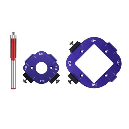 Oberfräsen-Eckradius-Schablone, Router-Radiusvorrichtungen, Aluminiumfräser-Schablonen für Holzbearbeitung, Oberfräse, Eckvorrichtungen Oberfräsen-Eckradius-Schablone, Router-Radiusvorrichtungen, Aluminiumfräser-Schablonen für Holzbearbeitung, Oberfräse, Eckvorrichtungen von alloneslife