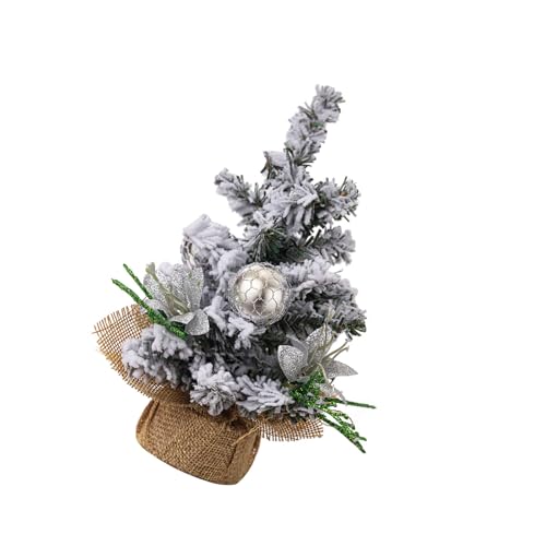 alloneslife Weihnachtsbaum-Figur aus Plüsch, Tischdekoration, individualisiert, mit weichem Akzent für Schreibtisch oder Nachttische von alloneslife