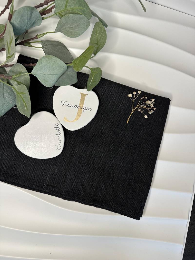 Taschenspiegel Personalisiert Herz | Brautjungfer Geschenk Trauzeugin Bridesmaid Individuell Gift von allthingsweddinggift