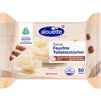 alouette Feuchtes Toilettenpapier Deluxe 1-lagig, 50 Tücher von alouette