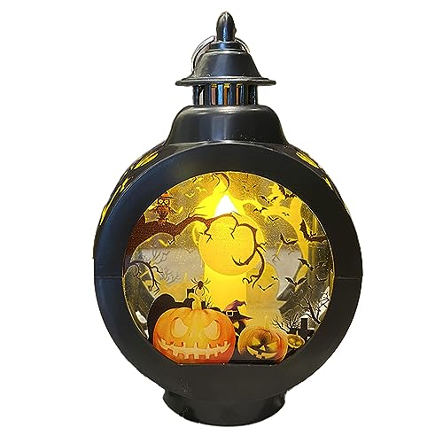 Halloween Dekoration Kürbis Vintage Kerze Lampe Hängende Windlicht Halloween Party Supplies von amangul