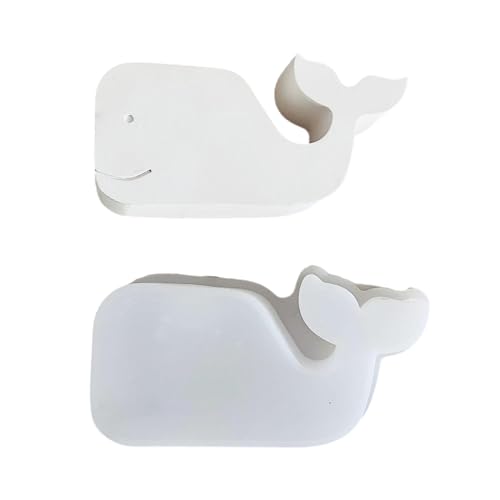 amangul Flexible Silikon-Kerzenständer-Form für Heimdekoration und 3D-Wal-förmiger Teelichthalter, Schreibtisch-Ornament-Form amangul Flexible Silikon-Kerzenständer-Form für Heimdekoration und 3D-Wal-förmiger Teelichthalter, Schreibtisch-Ornament-Form von amangul
