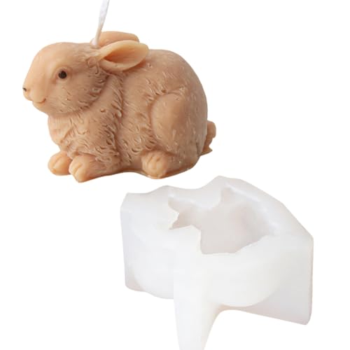 amangul Mehrzweck-3D-Kerzenform mit Karotten-Kaninchen, flexible Silikon-Kerzenform für kreative Bastelbedarf und einzigartige Geschenke amangul Mehrzweck-3D-Kerzenform mit Karotten-Kaninchen, flexible Silikon-Kerzenform für kreative Bastelbedarf und einzigartige Geschenke von amangul