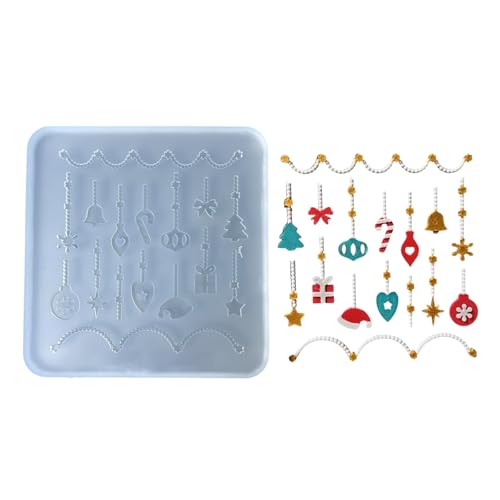 amangul Praktische Silikon-Form für Weihnachtszubehör, einzigartige Epoxidharz-Schmuckherstellung, Formen für Bastel-Enthusiasten amangul Praktische Silikon-Form für Weihnachtszubehör, einzigartige Epoxidharz-Schmuckherstellung, Formen für Bastel-Enthusiasten von amangul