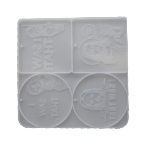amangul Silikonform für Heimdekoration, Bastelarbeiten, Premium-Silikonform mit Aufschrift "I See Th", zum Aufhängen, für individuelle Ostergeschenke amangul Silikonform für Heimdekoration, Bastelarbeiten, Premium-Silikonform mit Aufschrift "I See Th", zum Aufhängen, für individuelle Ostergeschenke von amangul