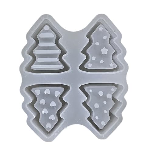 amangul Silikonform für Weihnachtsbaum, Kerzenhalter, einzigartige Nachtlicht-Bastelform für Bastler, Schmuck-Werkzeug amangul Silikonform für Weihnachtsbaum, Kerzenhalter, einzigartige Nachtlicht-Bastelform für Bastler, Schmuck-Werkzeug von amangul