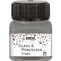 KREUL Glass & Porcelain "Chalky" - Smoky Stone von Kreul Kreative